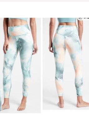 Athleta Elation Tie-Dye Leggings